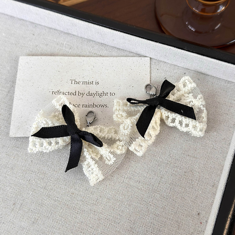 Kokardka Koronkowa do Butów