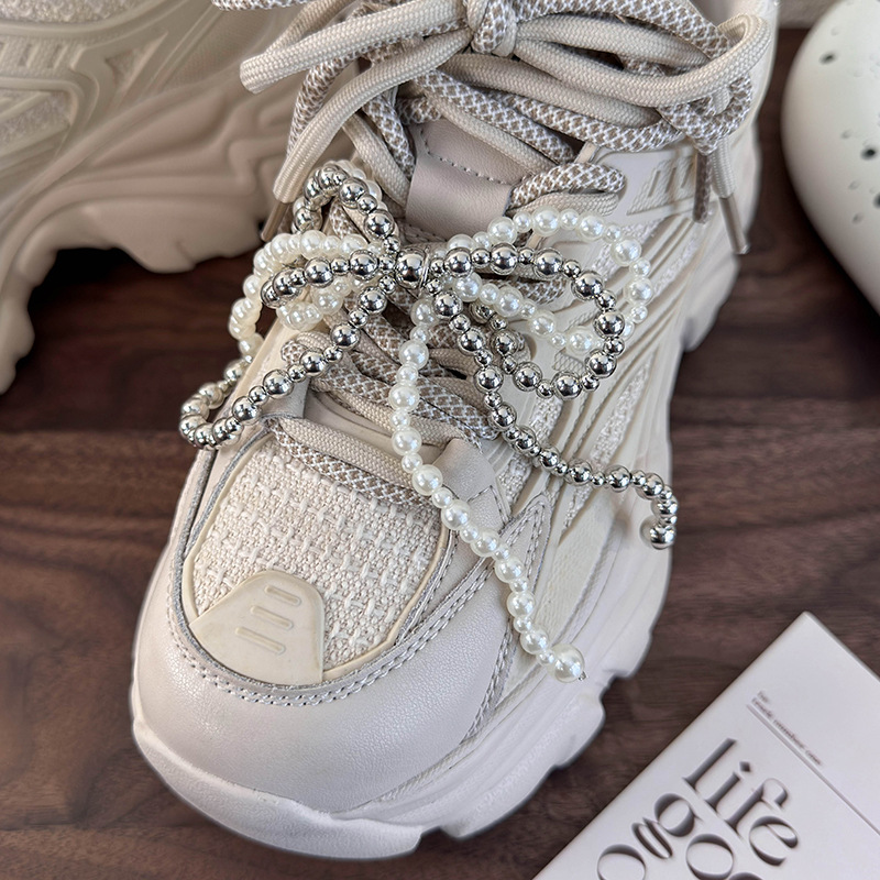 Бант для Обуви с Бусинами