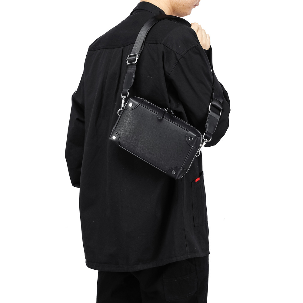 Mannen Ruitjesschoudertas