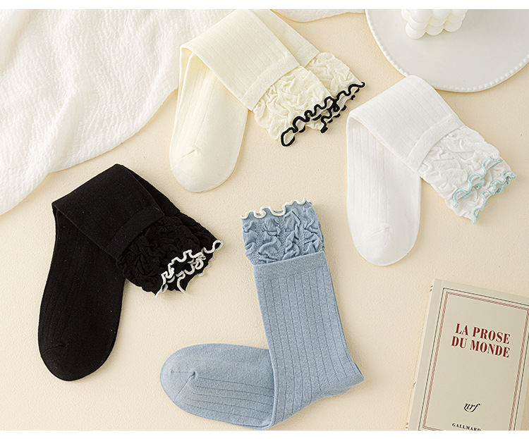 Meias Mid-Calf Estilo Ballet