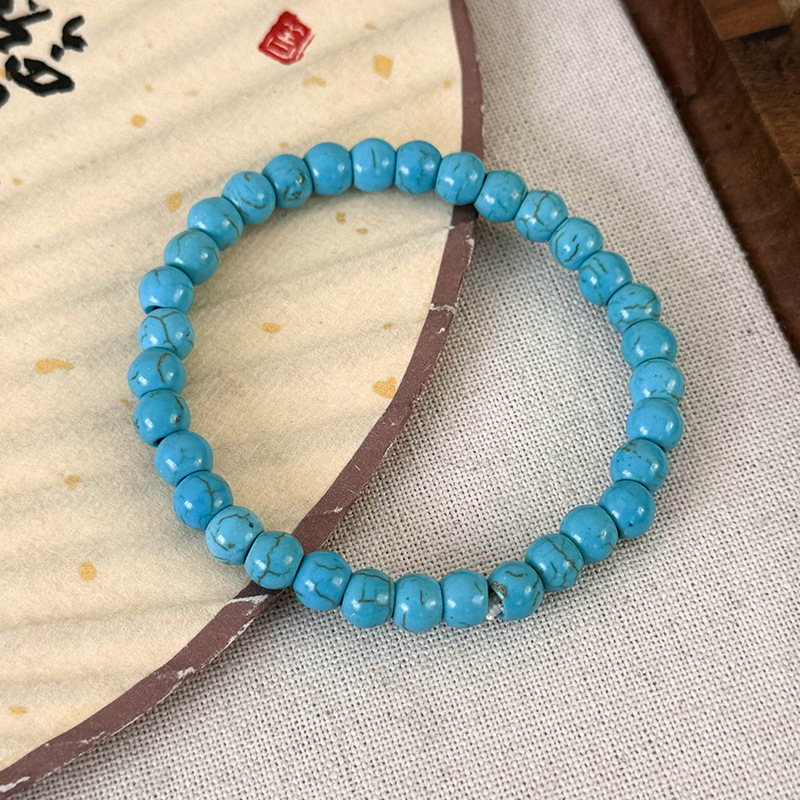 สร้อยข้อมือลูกปัดสีเขียว