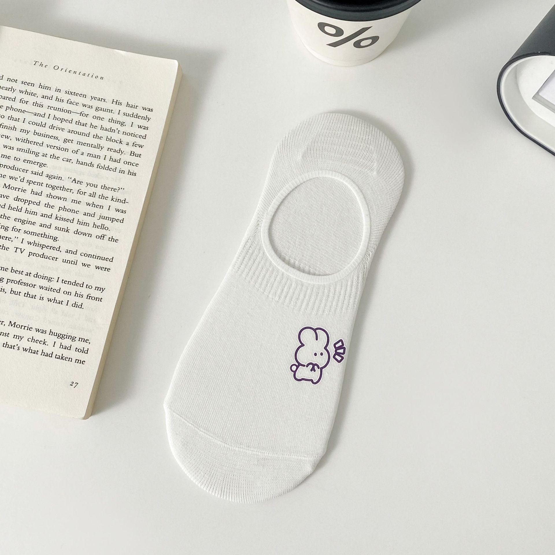 Женские Невозвратные Носки с Принтом Мультфильмов