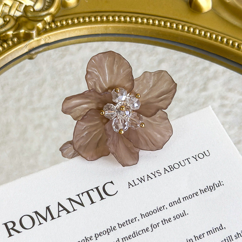 Adornos de Zapatos de Flor de Cristal