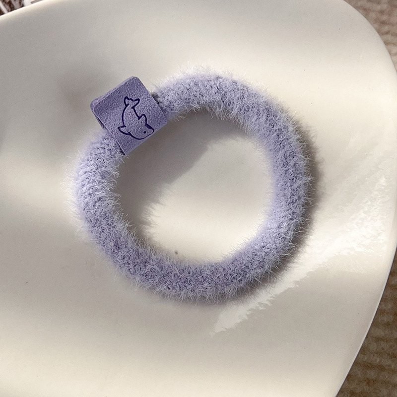 Pluche Haarelastieken Set