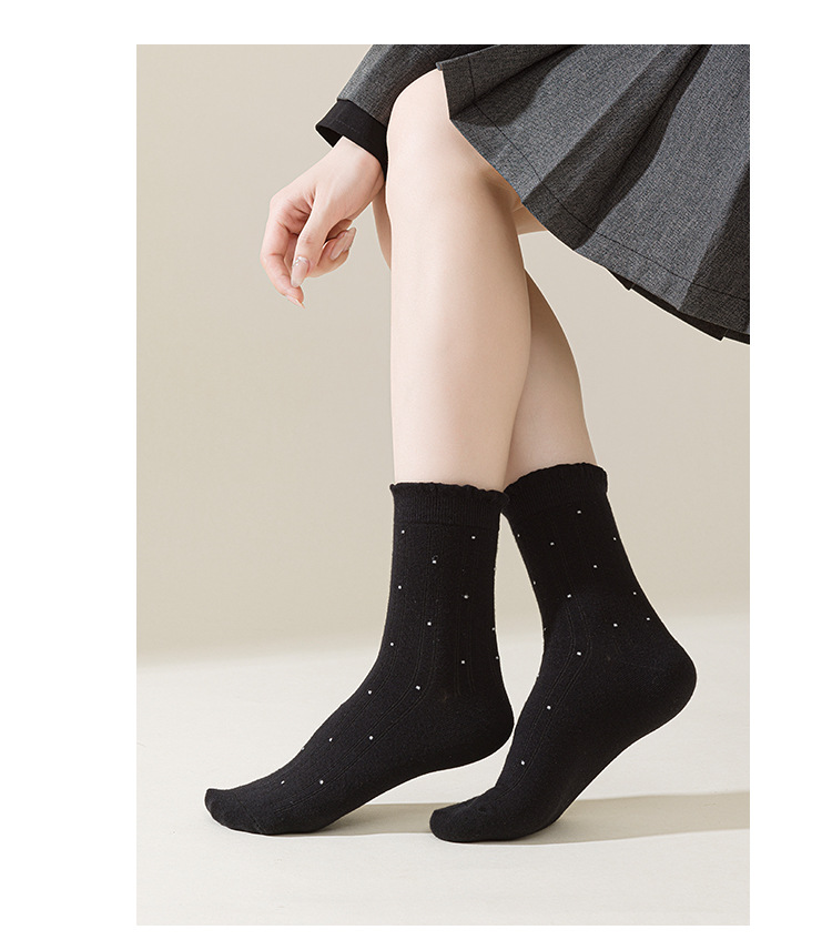 Meias Cano Médio Folgadas para Mulheres