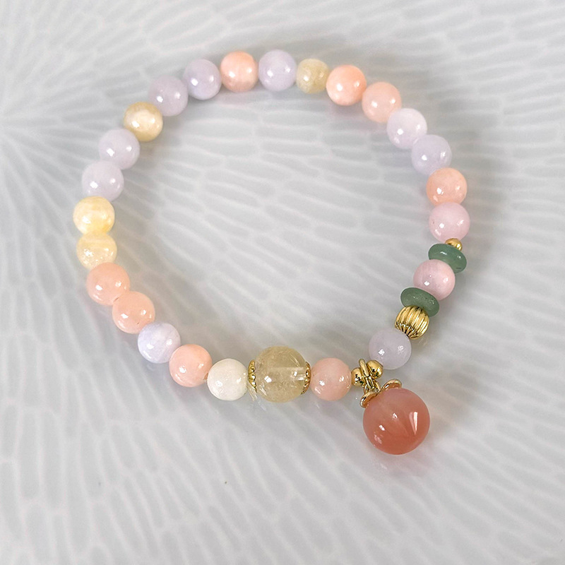 Bracciale con Pendente Pesca e Ametista