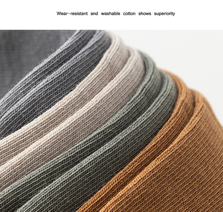 Pánské bavlněné ponožky bez švů