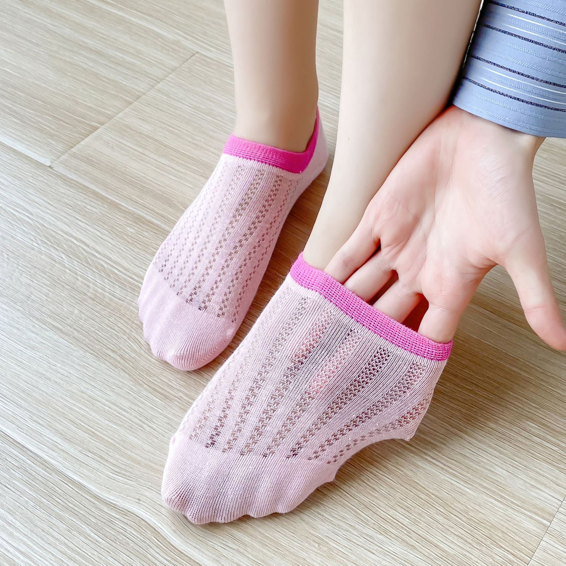 Жіночі Шкарпетки Лофери з Мережкою