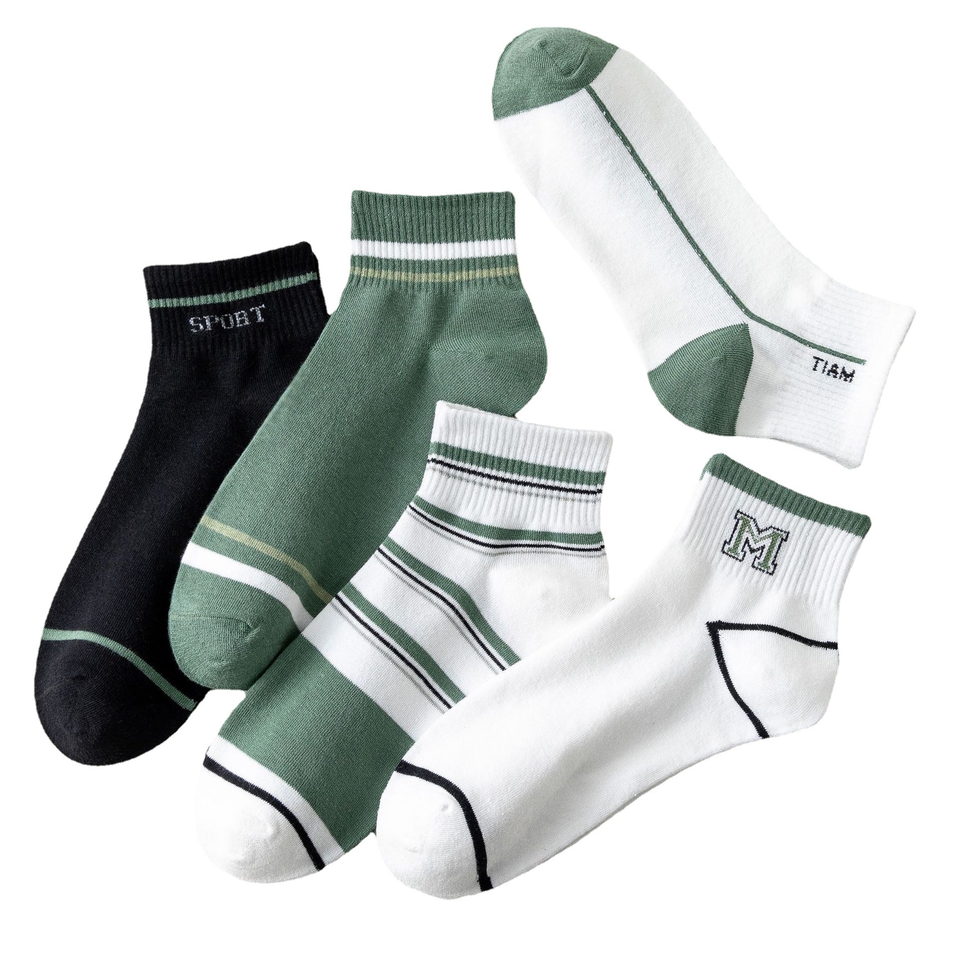 Heren onzichtbare atletische sokken