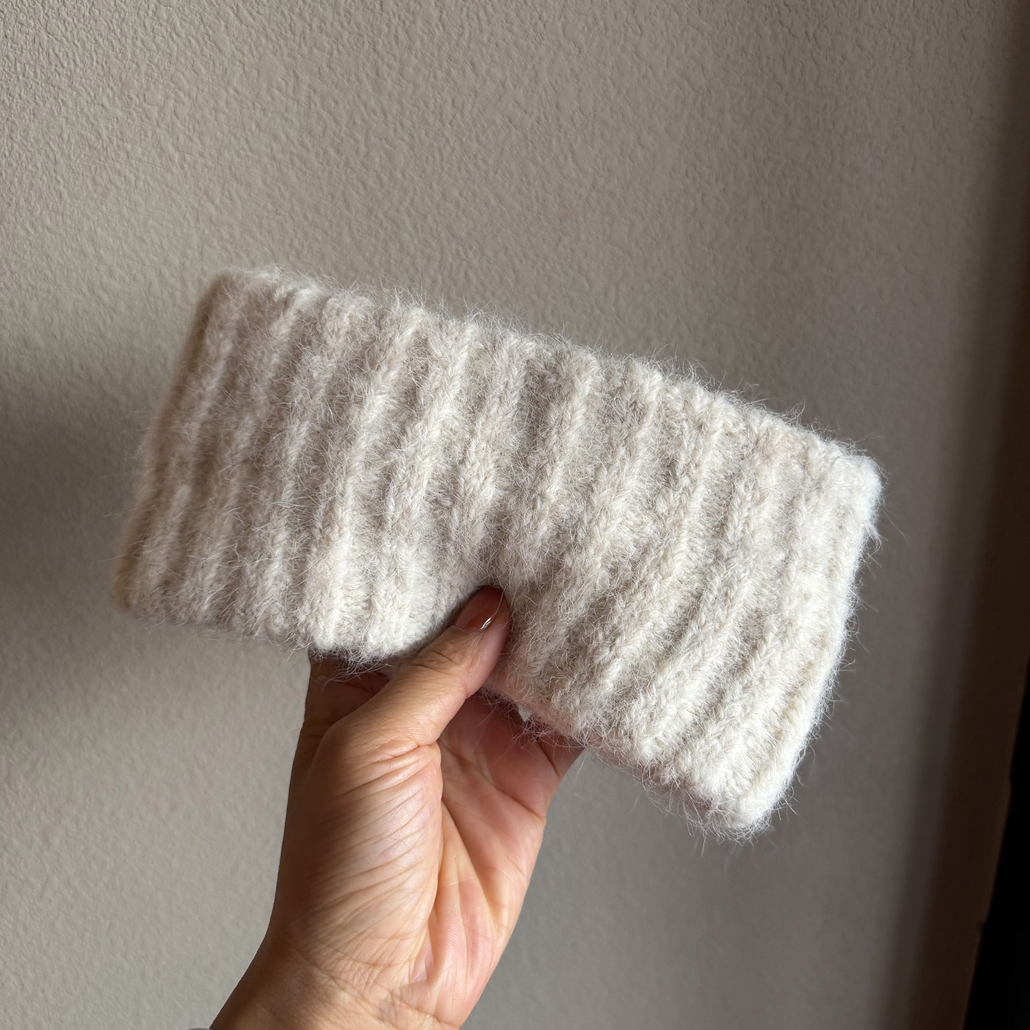 Pletená Čelenka ze Směsi Vlny