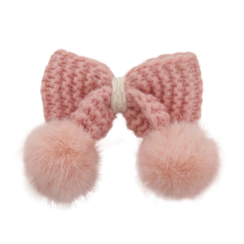 Κλιπ Μαλλιών με Παρυφή και Πομπόν από Νήμα