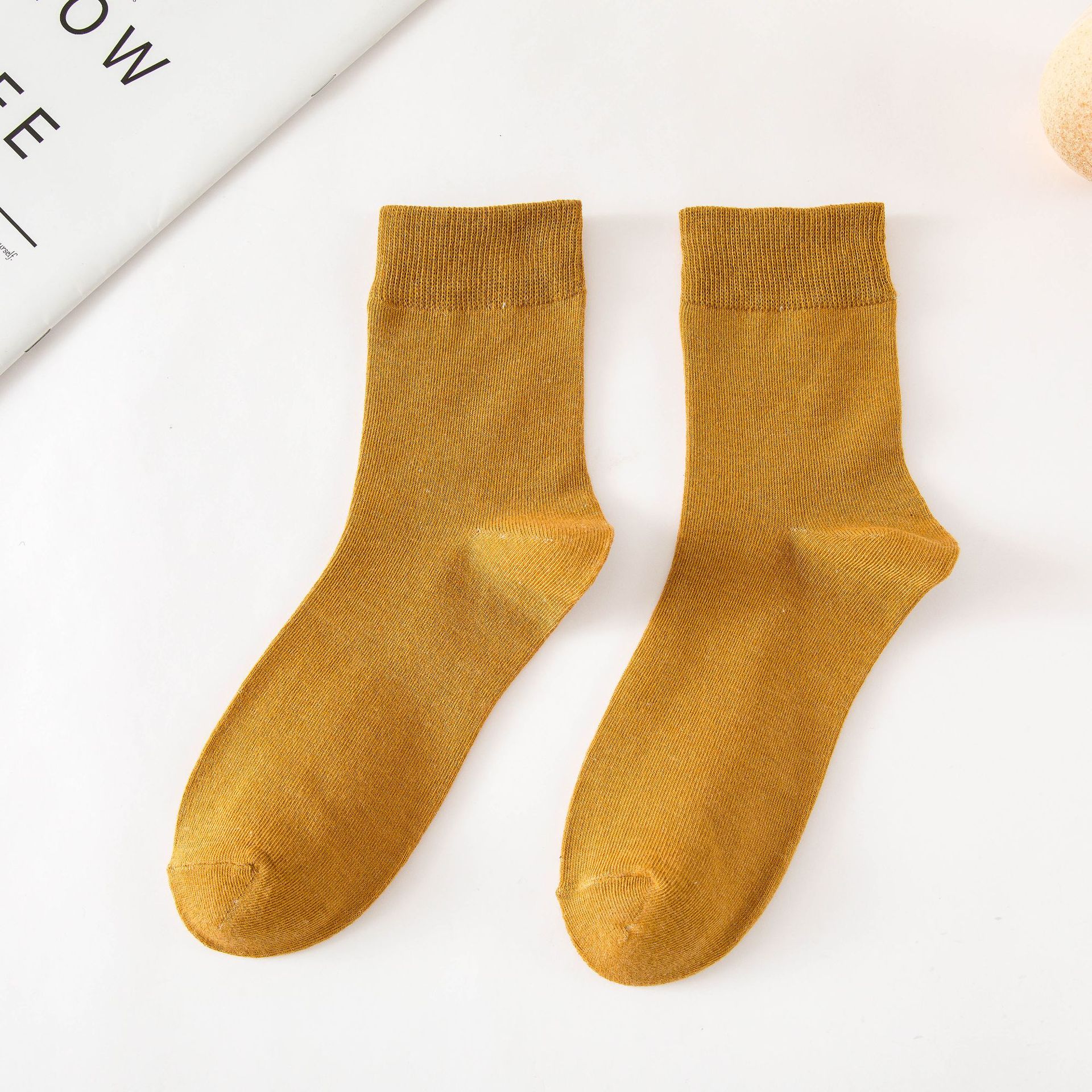 Meias de Algodão Meia-Altura