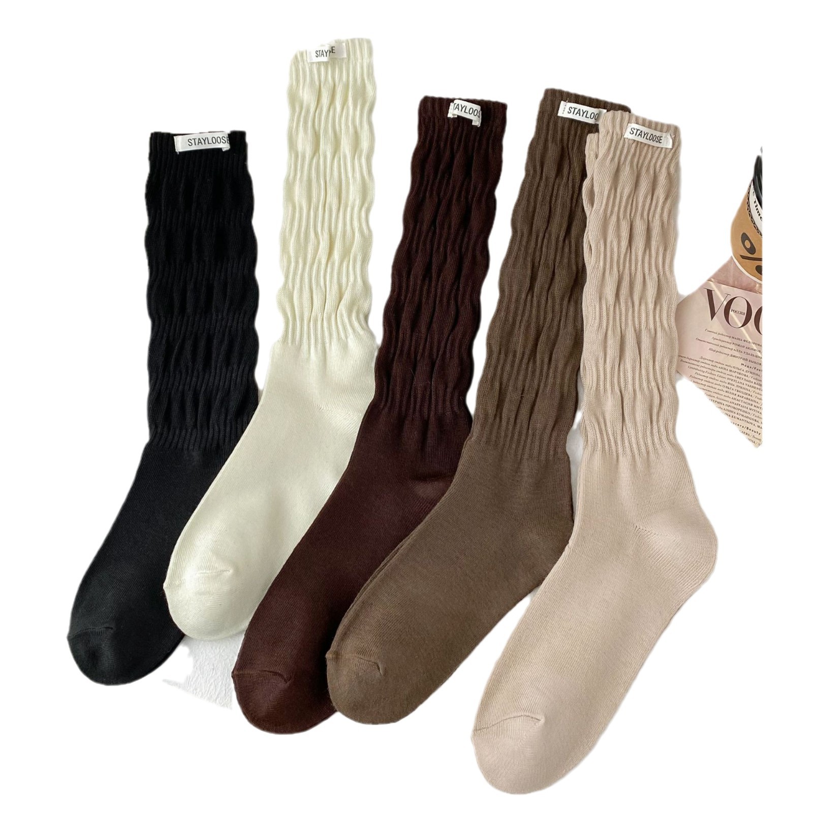 Meias de Algodão Meia Canela