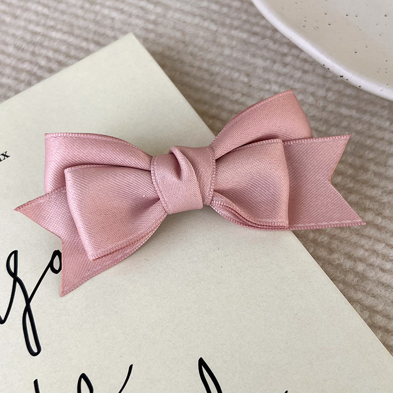 Pinza para el Pelo con Lazo de Satén