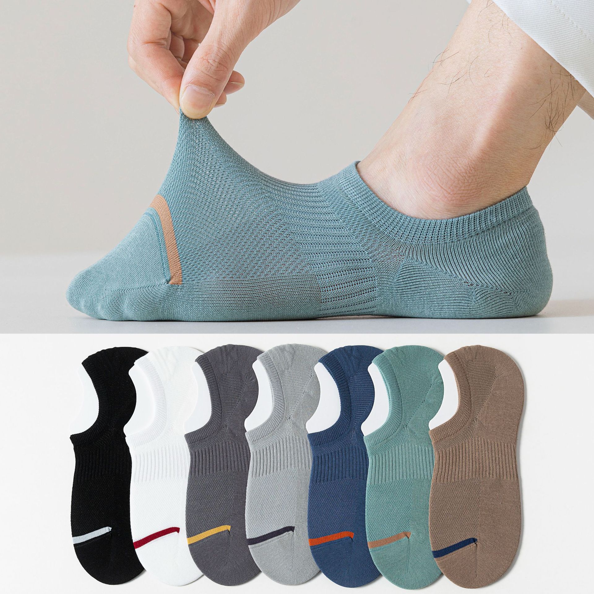 Чоловічі безшовні носки, що не видно