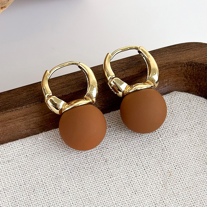 빈티지 미니멀리스트 기하학 드롭 귀걸이