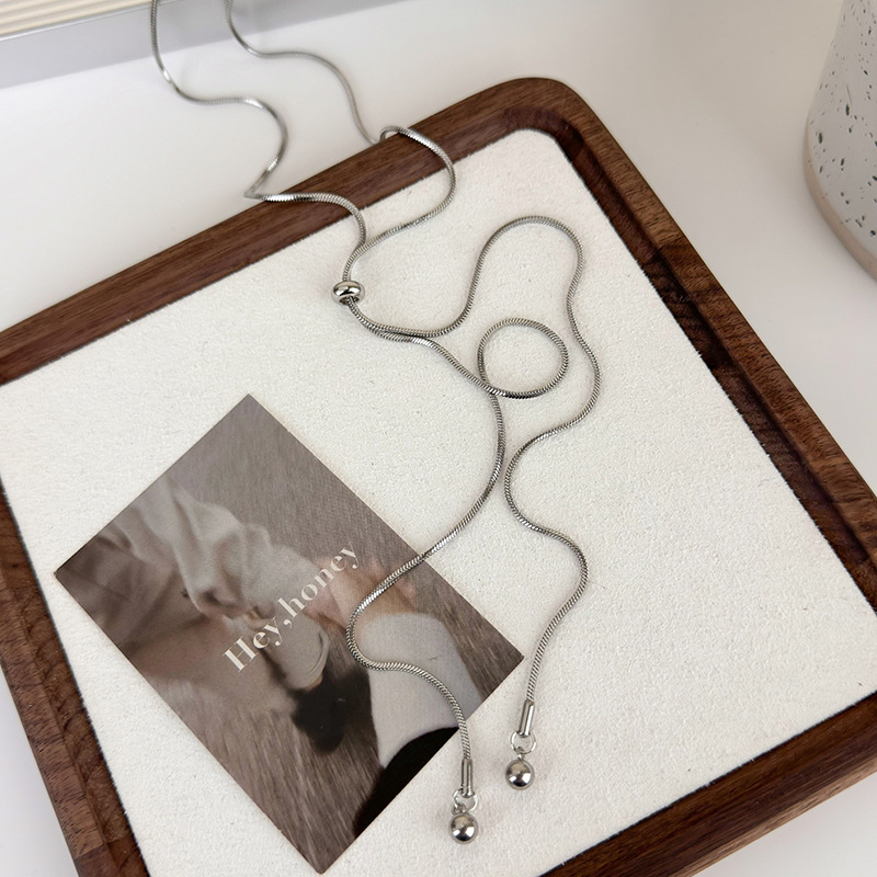 Жіноче Довге Намисто Snake Bone