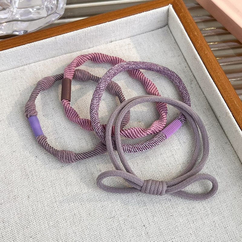 Zestaw Podstawowych Elastycznych Gumek do Włosów