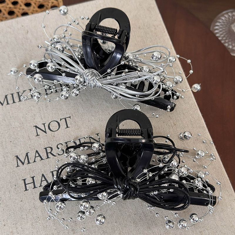 Barrette à Cheveux avec Chaîne à Billes