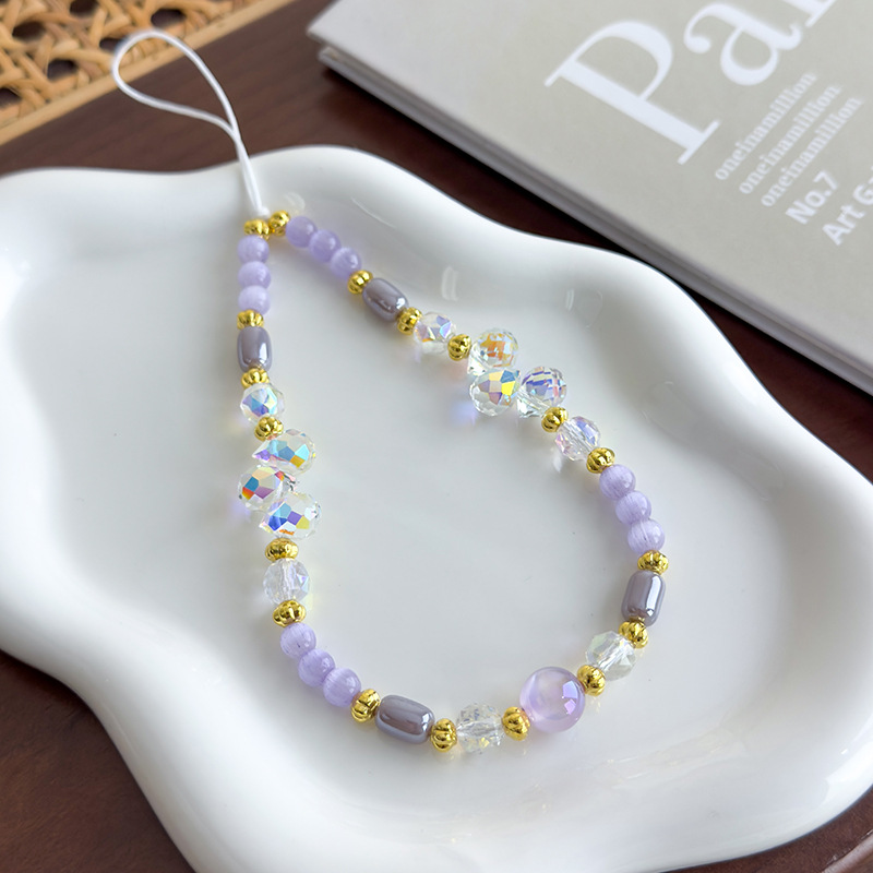 Glass Bead Phone Strap