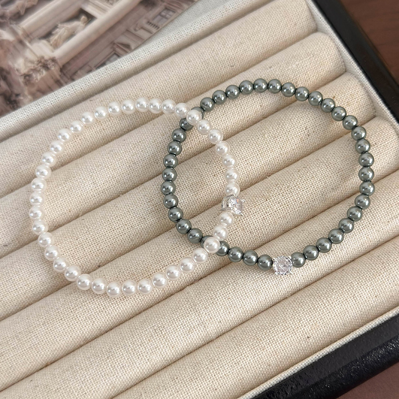 Bracciale Perle e Zirconi
