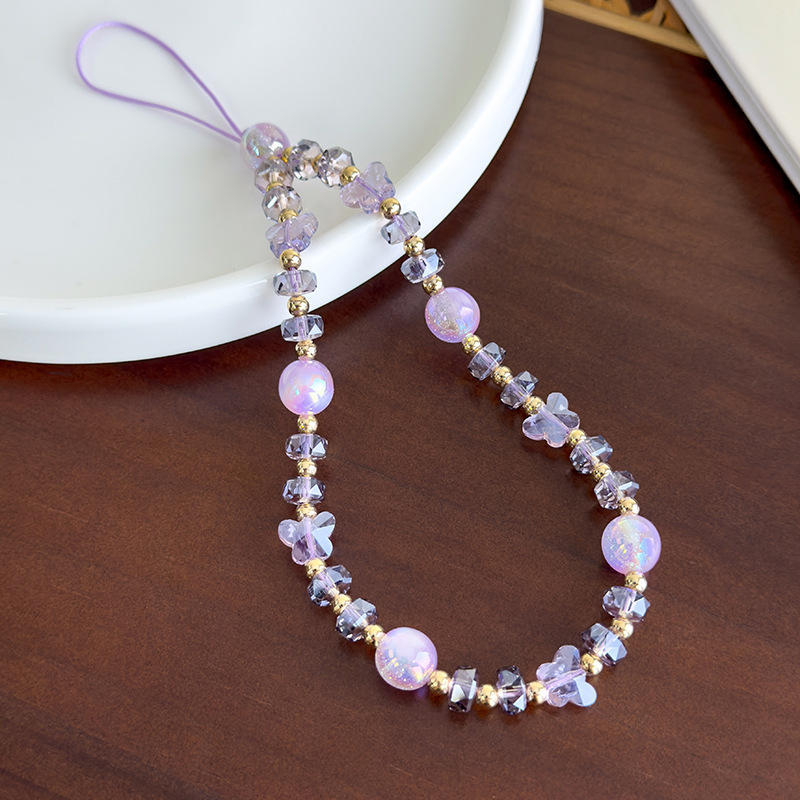 Glass Bead Phone Strap