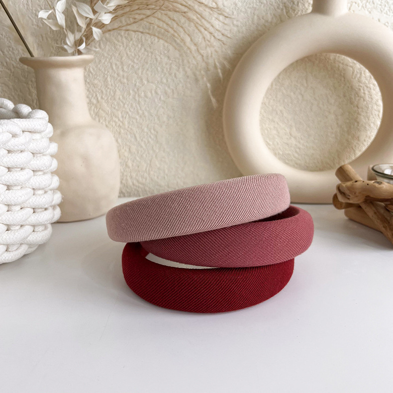 Cinta para Cabello de Esponja Rosa Suave