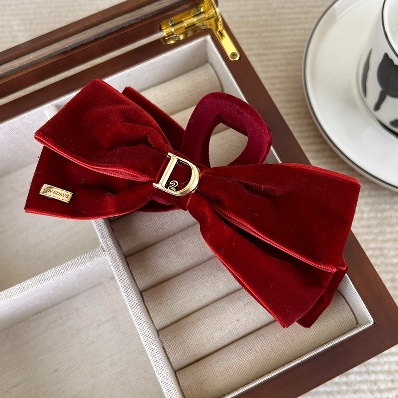 Hair Claw Clip with Bow