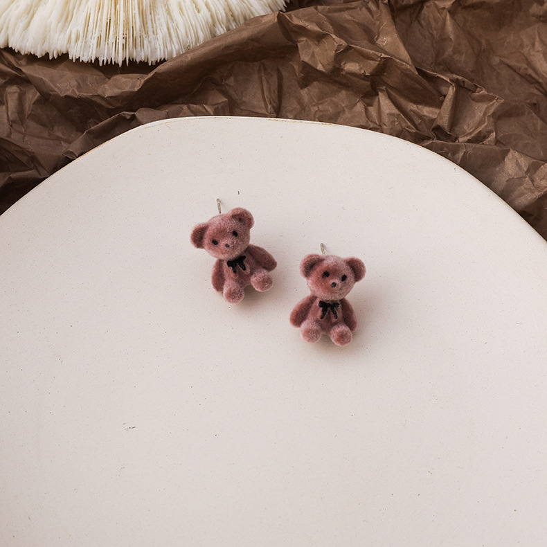 Bear Stud Earrings