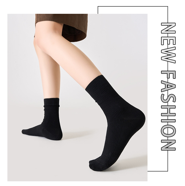 Meias de Risca Dupla Agulha