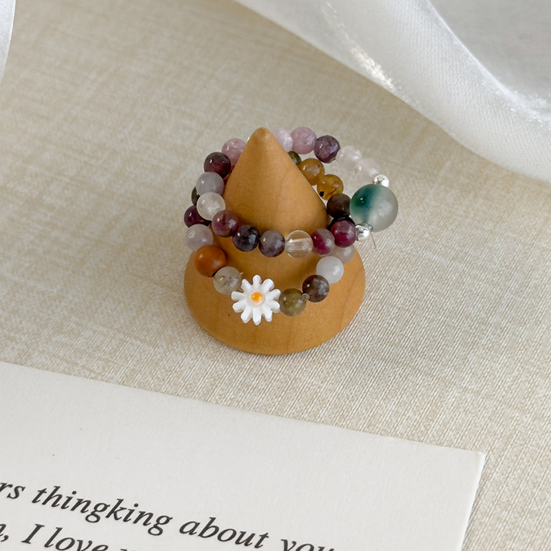 Daisy Beaded Ring