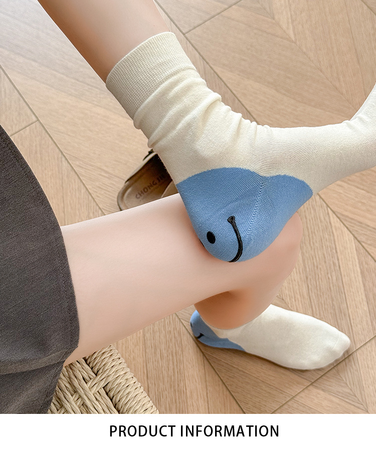 Meias Meia Canela Carinha Sorridente