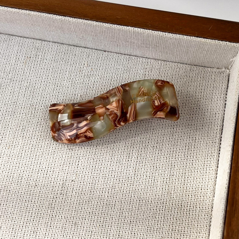 Agrafă de păr din acetat ondulat