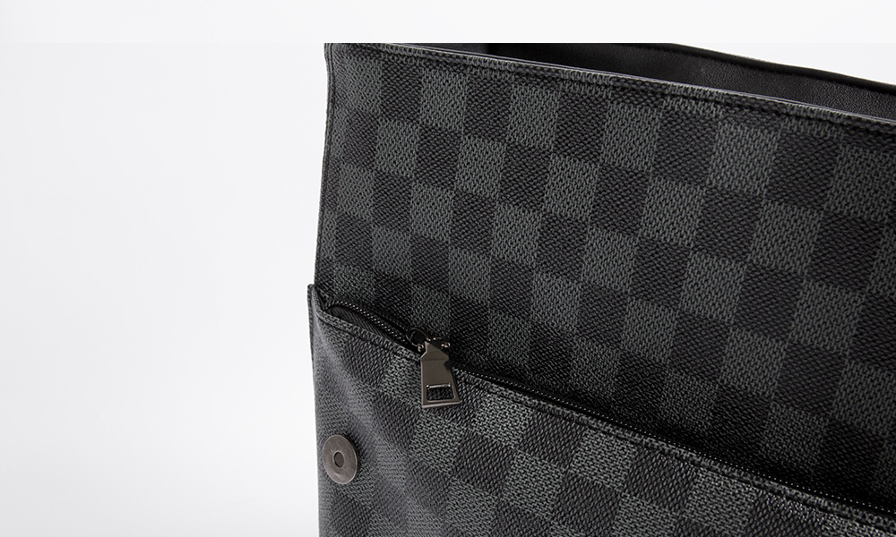 メンズチェックバックパック