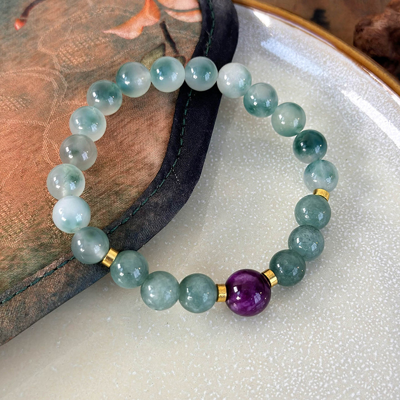 سوار خرز بأحجار ملونة