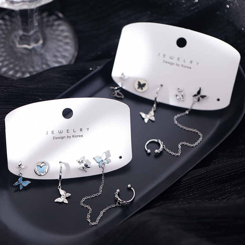 Orecchini a Pendente Farfalla