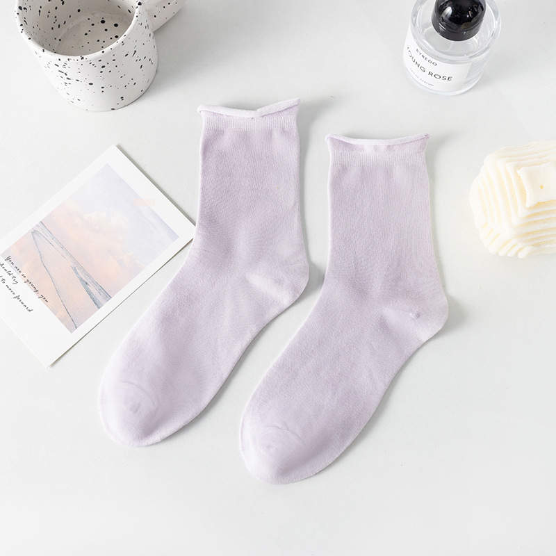 Meias Mid-Crew Mulher Verão