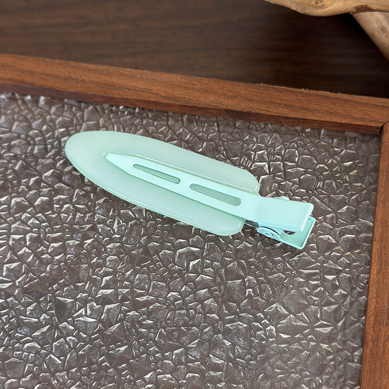 Barrettes Bec de Canard Couleur Gel Mat