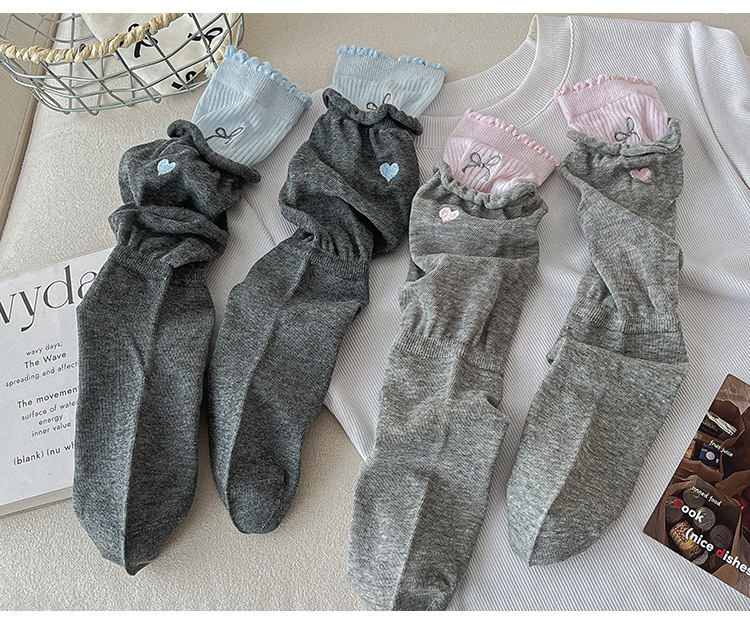 Meias Ballet Scrunch Feminina