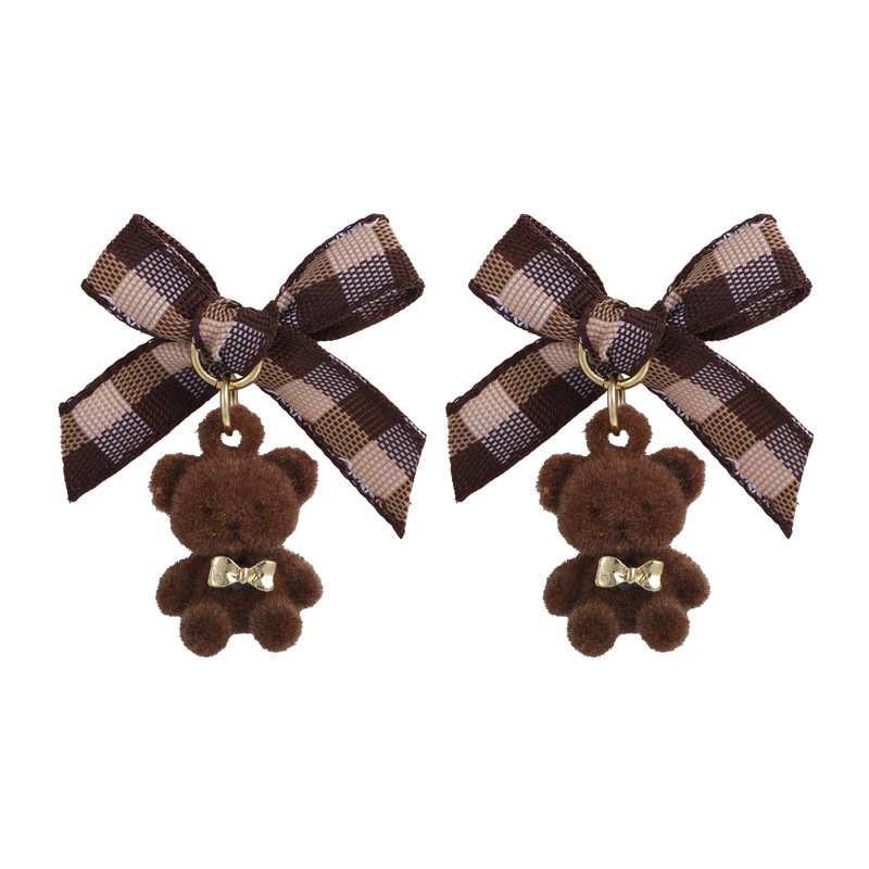 Plush Bear Earrings