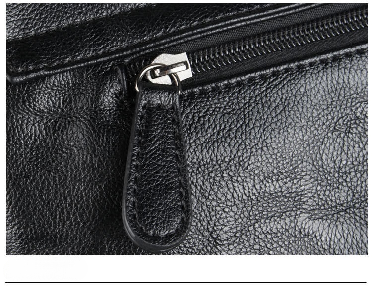 メンズPUレザークロスボディショルダーバッグ