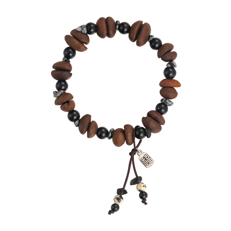 커피빈과 호안석 비즈 팔찌