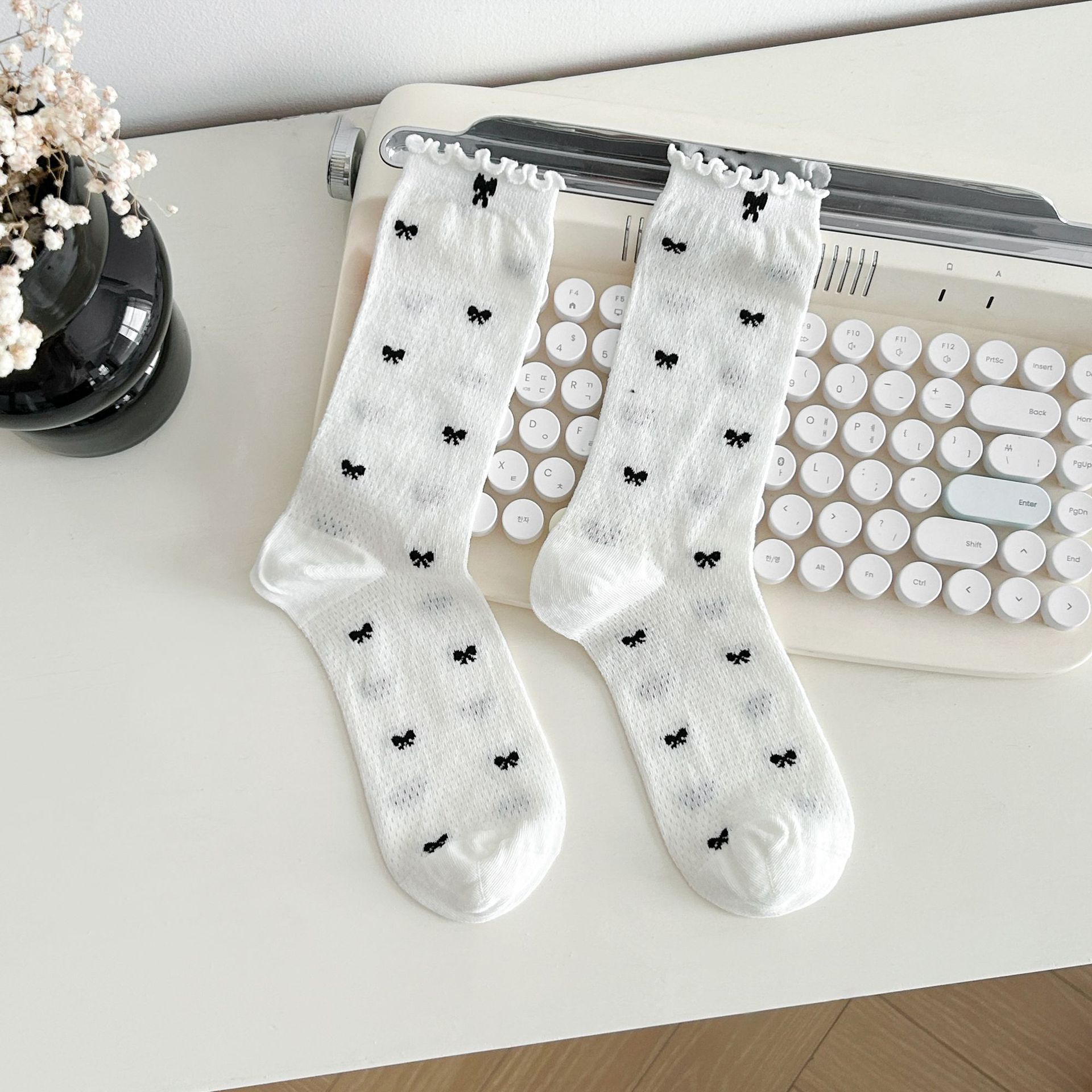 Meias Slouch de Malha