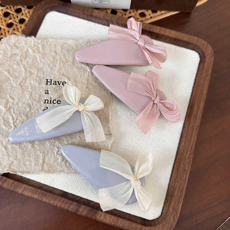 Barrettes à Cheveux avec Nœud