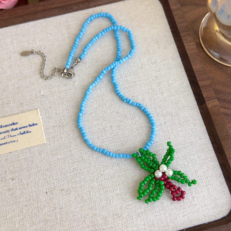 Намисто-чокер з бісером