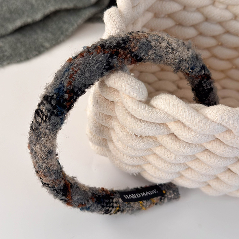 Cinta para el Cabello de Punto de Felpa