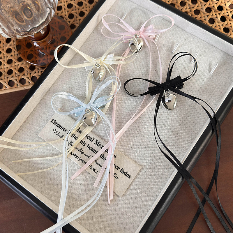 Заколки с Лентами и Сердечками