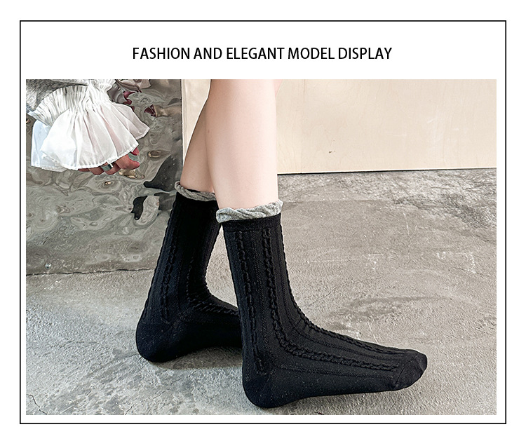 Žebrované podkolenky