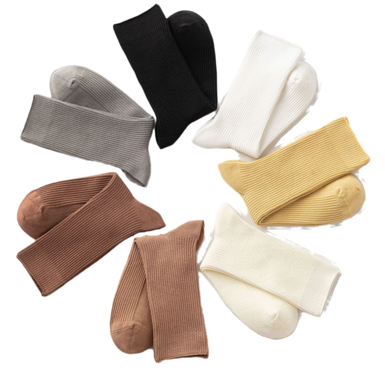 Meias de Risca Dupla Agulha