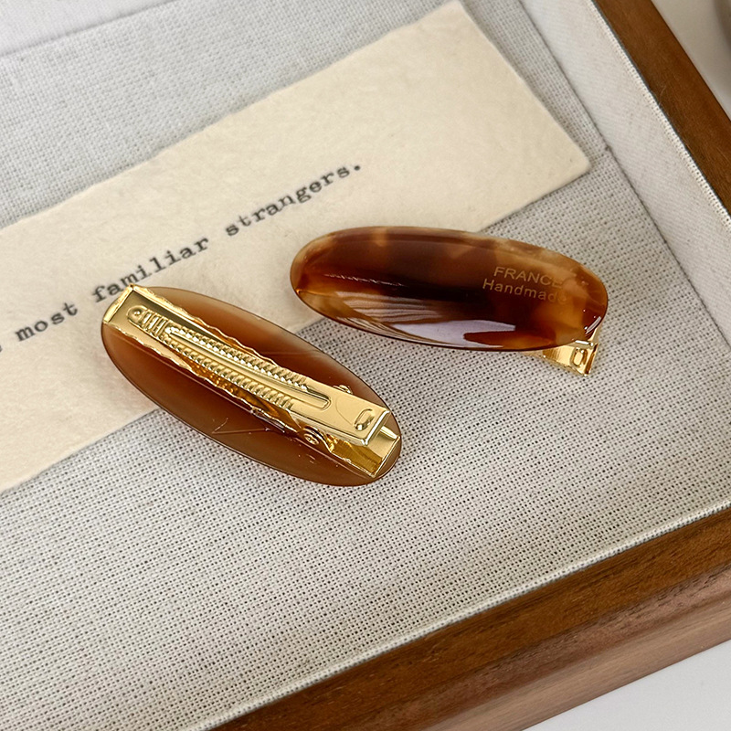 Pinza de Pelo Ovalada